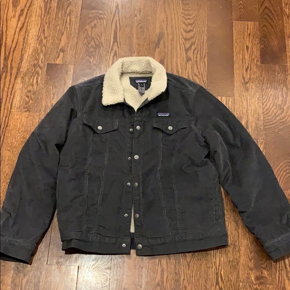 lined trucker jacket mens